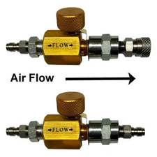 Quick-connect In-line One-way Check-valve with Bleed Valve