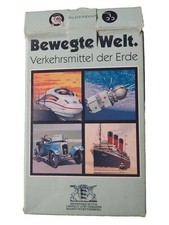 Kartenspiel - Bewegte Welt - Verkehrsmittel der Erde  CLC Zenon