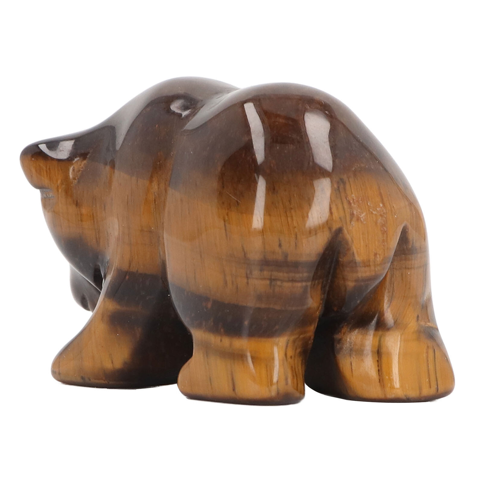 1.5in Crystal Bear Figurine Handcrafted Delicate Animal Statue