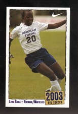 Brigham Young Cougars--2003 Soccer Pocket Schedule
