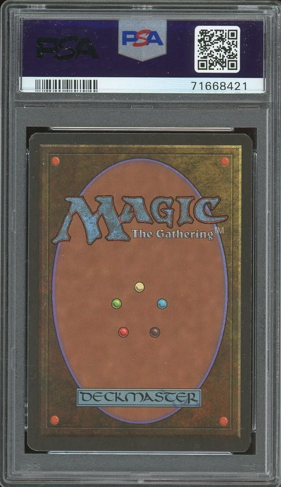 1996 Magic the Gathering MTG Alliances Lim-Dul's Vault PSA 10 Legacy - Image 2 of 2