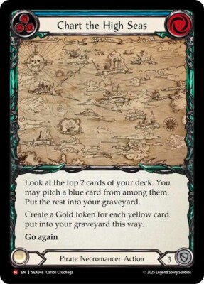CHART THE HIGH SEAS (BLUE) NM! *FAB - HIGH SEAS*