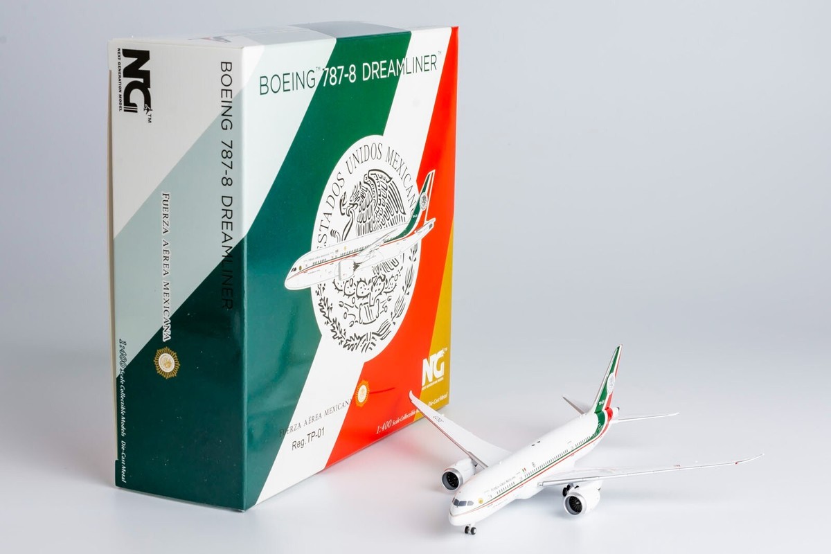 Mexican Air Force Boeing 787-8 TP-01 NG Model 59022 Scale 1:400 | eBay