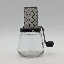 Vintage Androck Nut Grinder Chopper Mid Century Modern Starburst 49