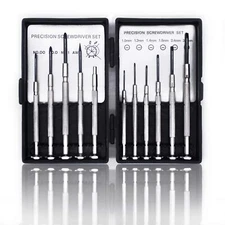 11PCS Mini Precision Screwdriver Set, Small Screwdriver Set for Electronics