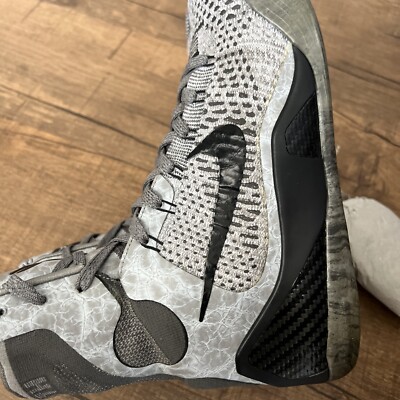 Nike Kobe 9 IX Elite Detail 2014 Gray Black Grey 630847-003 Mens