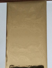 1 Bogen  METALLIC  - TRANSERFOLIE +++ GOLD  +++ Jittenmeier