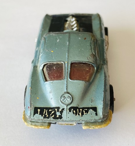 CORGI TOYS Whizz Wheels 13 Chevrolet Corvette Sting Ray Blue Lazy Bones 1/43 - Picture 4 of 6