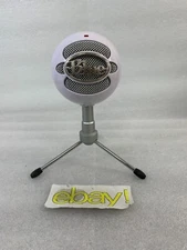 Blue Snowball iCE USB Mic for Recording & Streaming w/ Stand [WHITE] Free SH