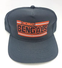 Cincinnati Bengals Hat 5-Panel Snapback Hat--New Old Stock--by DREW PEARSON Co.