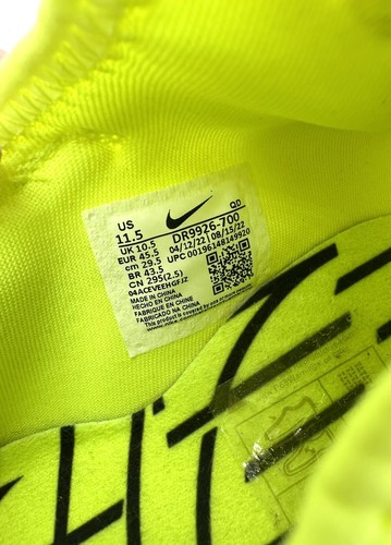 NUEVO Nike Pole Vault Elite Volt Espuma como Nuevo SIN PICOS DR9926-700 Talla 11.5 - Imagen 10 de 16