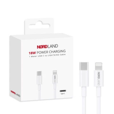 USB-C zu iPhone Schnell Ladekabel 18W für iPhone 11 12 13 14 15 Pro Max Mini - Bild 1 von 4
