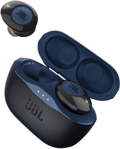Parametre bungee jump efterspørgsel JBL TUNE 120TWS True Wireless In-Ear Bluetooth Headphones with Microphone -  Blue 50036361347 | eBay