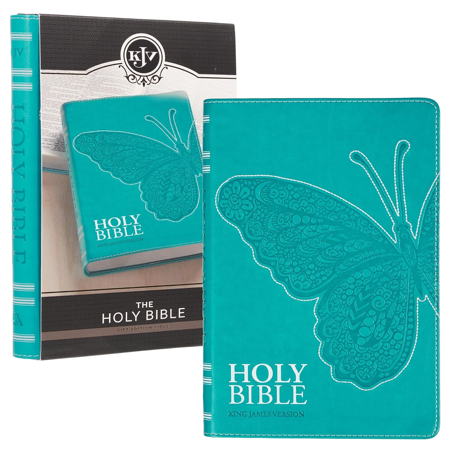 KJV Holy Bible Gift Edition for Girls and Teens in Faux Leather Cover