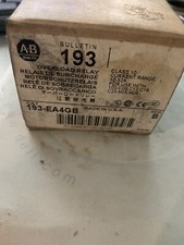 Allen-bradley 193-EA 4GB Ser. B Overload Relay 3.7-12A New.. Dirty Box