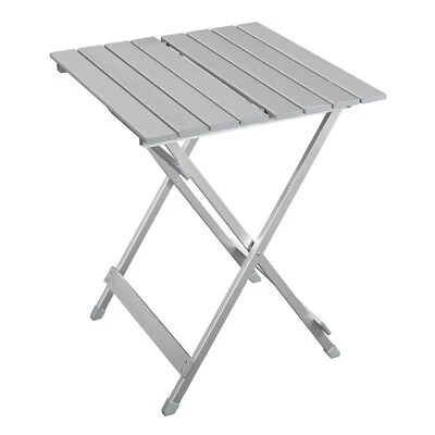 EUGAD Campingtisch Alu faltbar 50.5x47 cm Klapptisch Beistelltisch Gartentisch