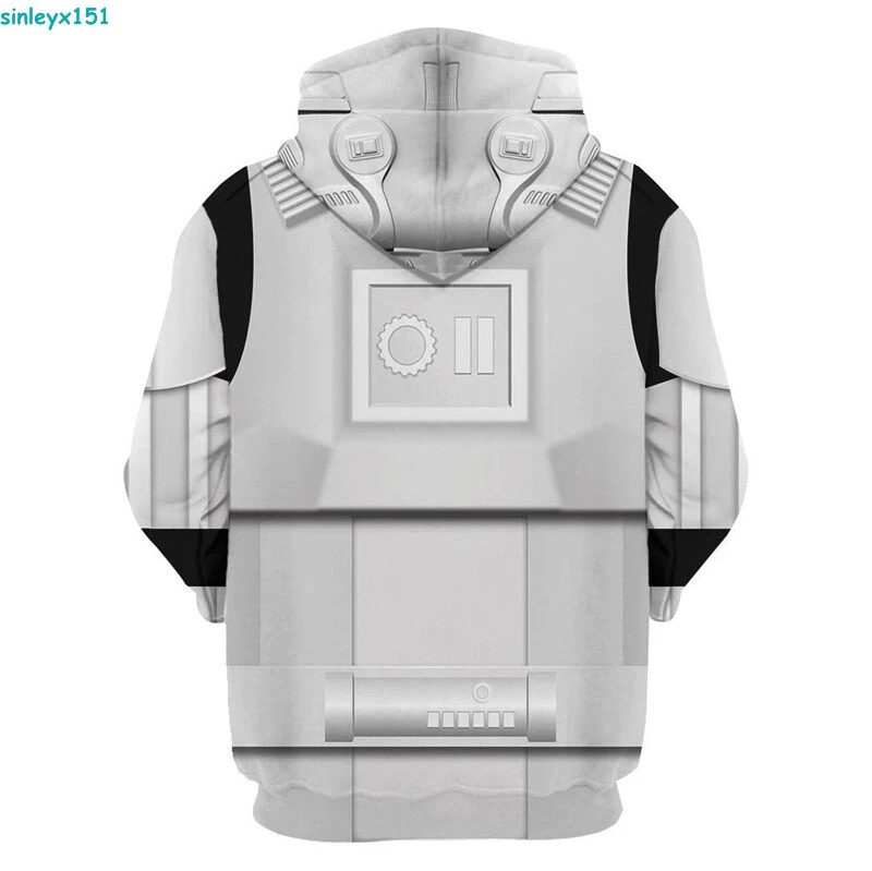 Marvel Star Wars The Bad Batch R2-d2 Robot Sudadera Impresa en 3D Disfraz con disfraces Foto 3 de 4