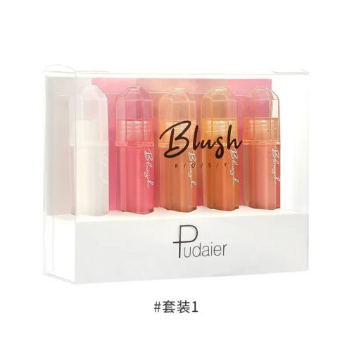5 Color / Set Multi-use Silky Sponge Brush Face Contour Highlight Rouge Blushes - Picture 8 of 9