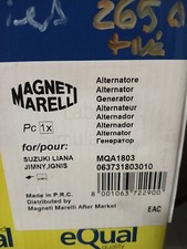 alternatore Suzuki Jimny 1.3 benzina MQA1803 Marelli nuovo 