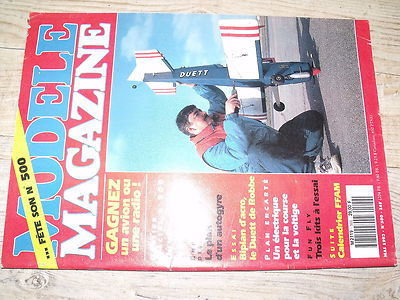 Revue Modèle Magazine N°499 – Plan Encarté Flambeau / Autogyre Mini-Horten – Édition Vintage