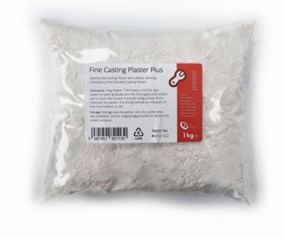 Feingießputz aus Paris - 1 kg (Superior Plaster plus Pulver)
