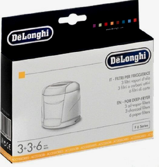 DeLonghi Deep Fat Fryer Filters F6-12  F6 Series 5525102200 Type   33725