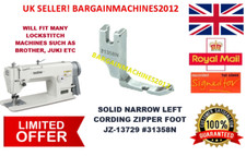 Jinzen massiver schmaler linker Kordel Rei&szlig;verschluss Fu&szlig; #31358N Industrien&auml;hmaschine