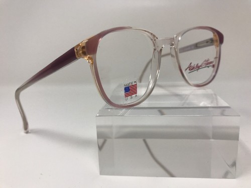 Ashley Stewart Eyeglasses AS900 80 47-17-132 Violet Flex Hinge X321