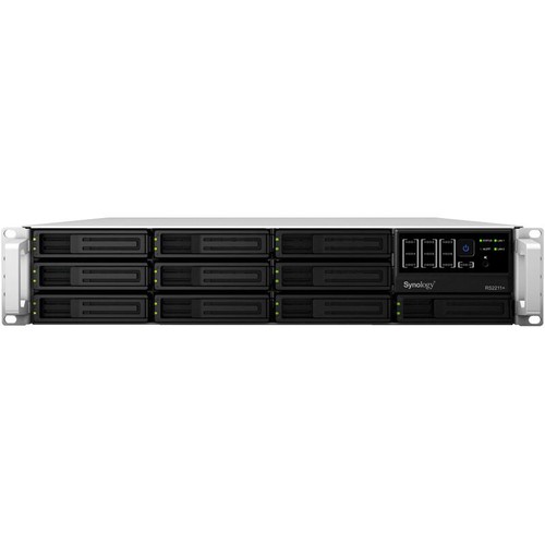 RackStation Synology RS2211+ 2x1.8GHz,1GB DDR2, 4xUSB, 2xLAN, 10x BAY