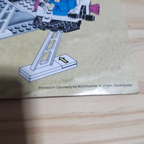 LEGO Classic Space 6972 Polaris I Space Lab Instruction Manual ONLY Vintage 1987