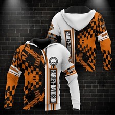 Personalized Harley Racing Davidson 3D Hoodie , Unisex Adults S-5XL