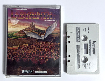 LABYRINTH - RARE 1st RELEASE - COMMODORE 64 - C64 - WORKING *GREAT CONDITION*