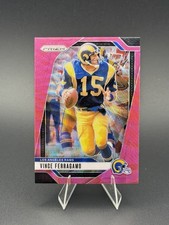 2024 Panini Prizm - Vince Ferragamo #174 Pink Wave Prizm