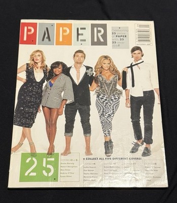 Paper Magazine September 2009 25th Anniversary Issue!