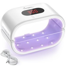 UV Light for Resin, Large Double-Sided UV Resin Light, 2 in 1 Split Usageab...