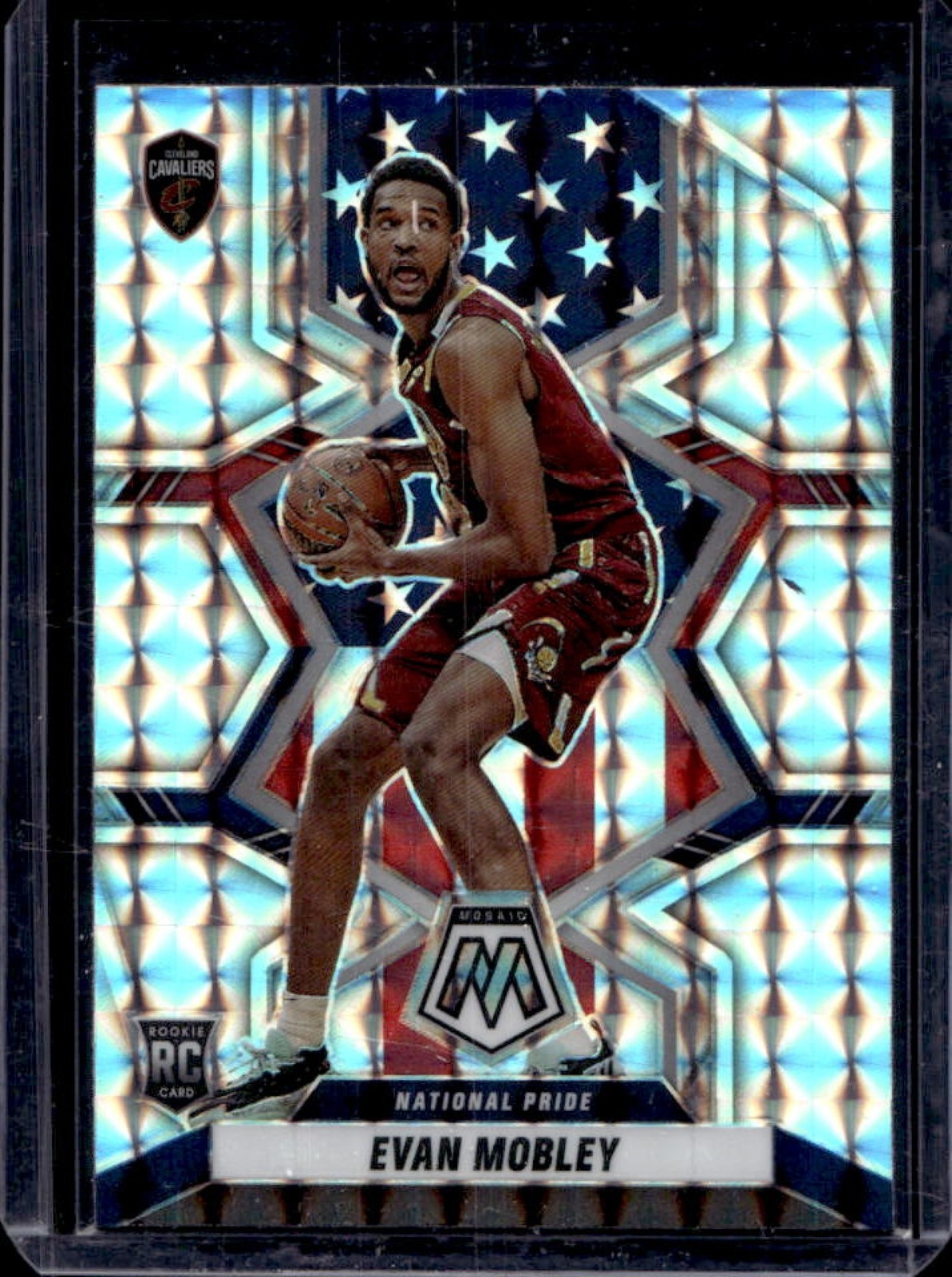 2021-22 Mosaic Evan Mobley RC Rookie #258 Cavaliers