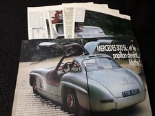 MERCEDES 300SL - Original 14 Page Magazine Article - German Language