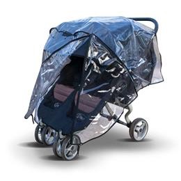 Regenschutz für Bugaboo Donkey Duo Double (alle Versionen) hergestellt in Großbritannien supersoft PVC