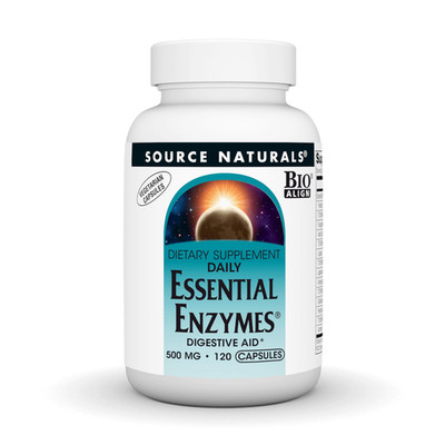 Source Naturals Essential Enzymes 500Mg Bio-Aligned Multiple Enzyme Supplement