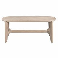 Blomus Sitzbank Eli Farbton Holz, Bank, Eiche, Weiß, 110 X 39 X 45 Cm, 66510