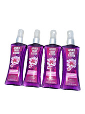 4 Body Fantasies Fragrance Body Spray Mist Japanese Cherry Blossom 3.2 oz New