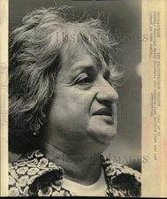 1976 Press Photo Feminist Betty Friedan - tup20563