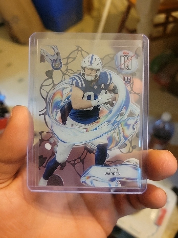 Topps Signature Class Tyler Warren FLUIDITY FL-20 Indianapolis Colts (2025) SP