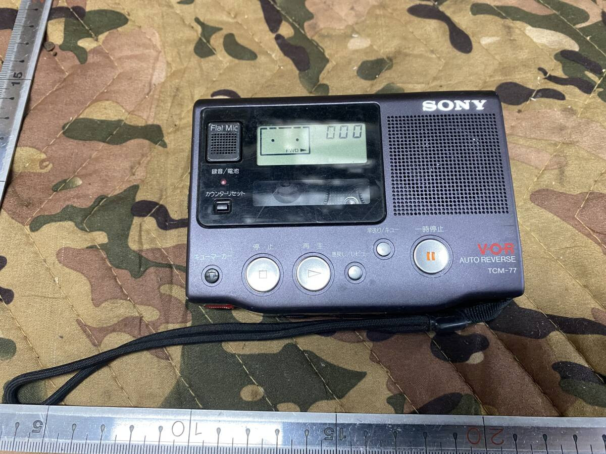 SONY Cassette-Corder TCM-77