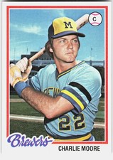 1978 Topps #51 Charlie Moore