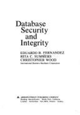 Database Security Und Integrität Hardcover
