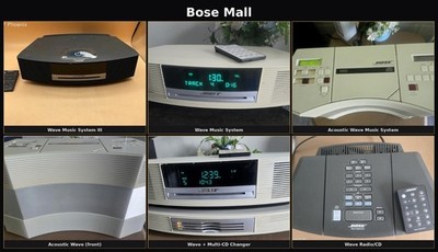 All Bose models sell here