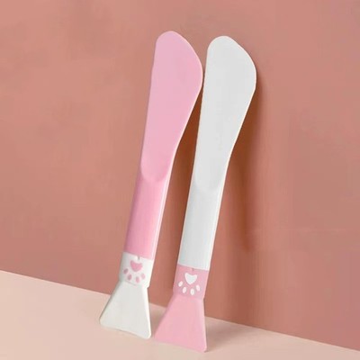 Double Heads Facial Mud Mask Stirring Brushes Applicators Cosmetics Makeup Tool