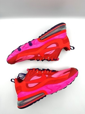 Nike Air Max 270 React Mens 13 Mystic Red Pink Electronic Music AO4971 600