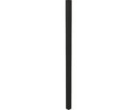Klobenpfosten Alberts Chaussee/Circle/Guardian 8,9 X 8,9 X 160 Cm Schwarz